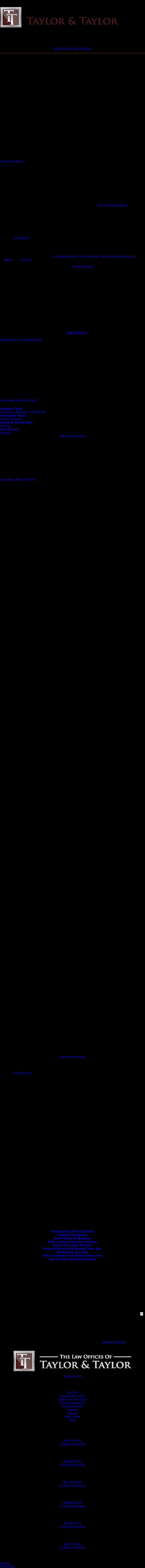 The Law Offices of Lawrence Taylor - Riverside CA Lawyers