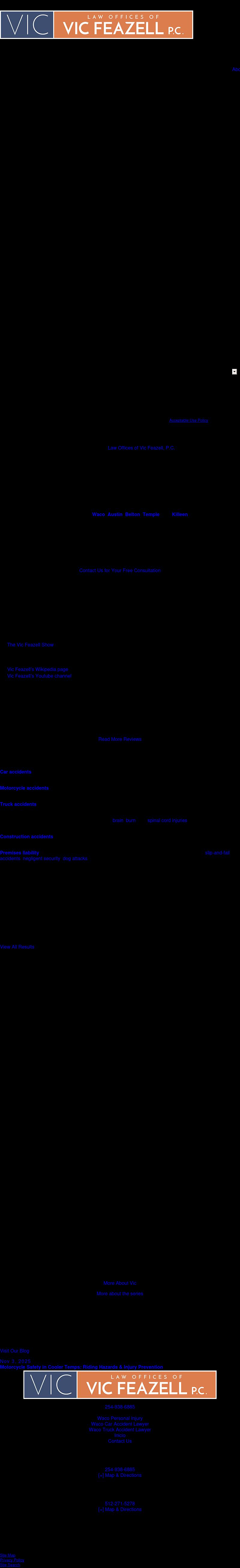 The Law Offices Of Vic Feazell, P.C. - Waco TX Lawyers