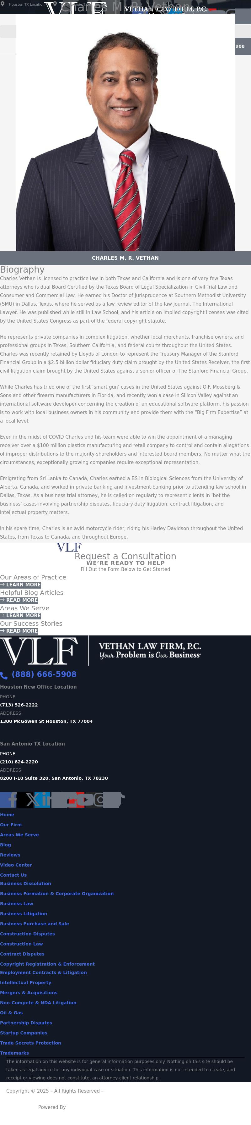 The Vethan Law Firm, P.C. - Houston TX Lawyers
