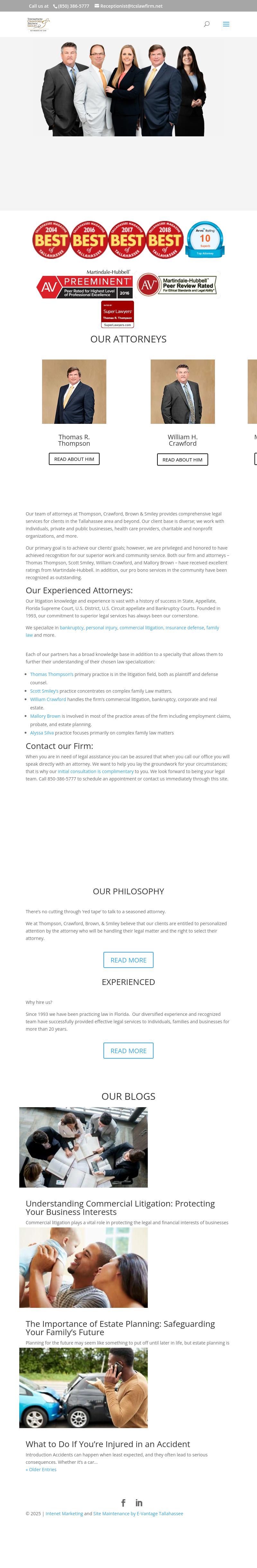 Thompson Crawford & Smiley PA - Tallahassee FL Lawyers