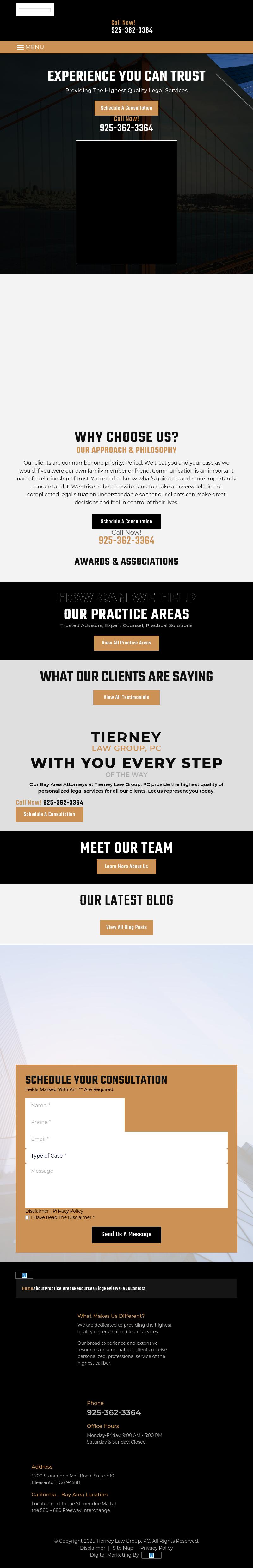 Tierney Law Group, PC - Pleasanton CA Lawyers