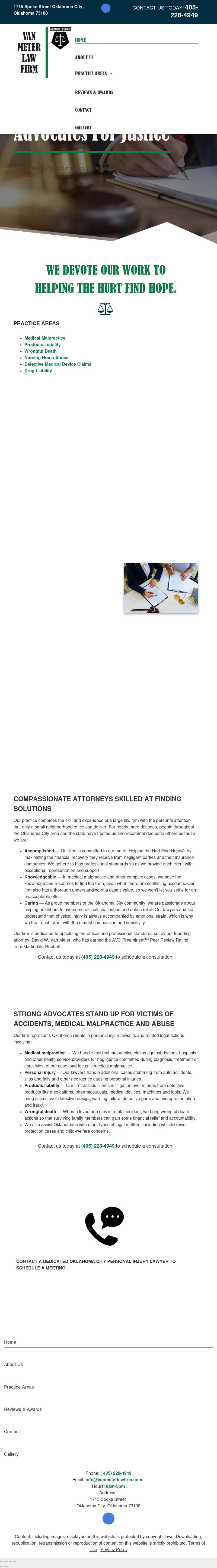 Van Meter Law Firm - Oklahoma City OK Lawyers