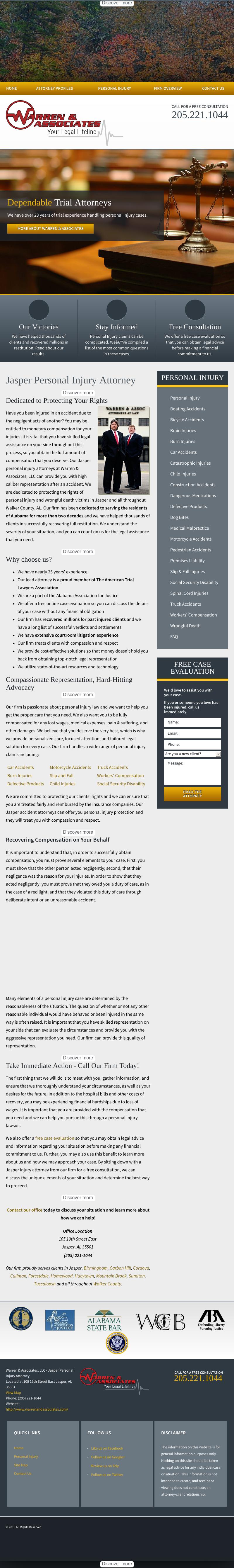 Warren & Associates, LLC - Jasper AL Lawyers