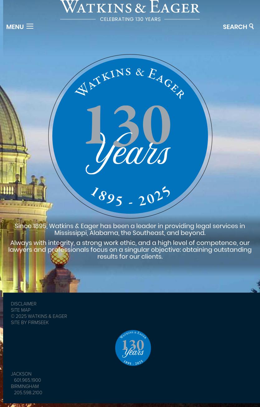 Watkins & Eager PLLC - Jackson MS Lawyers