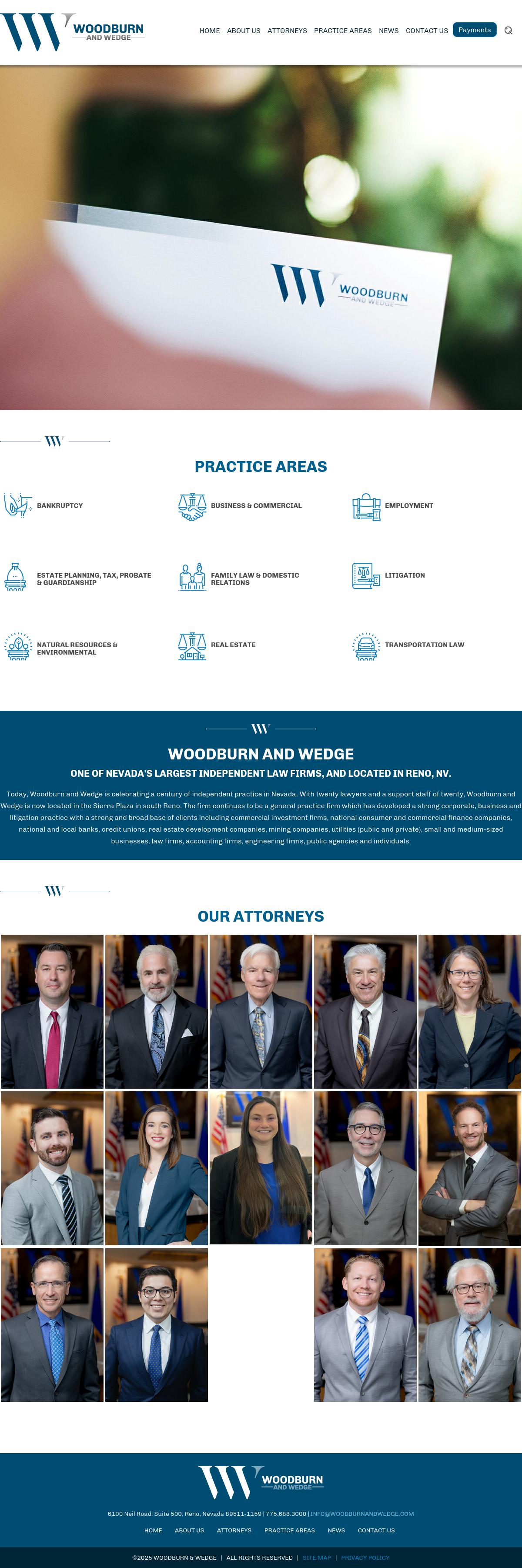Woodburn & Wedge - Reno NV Lawyers