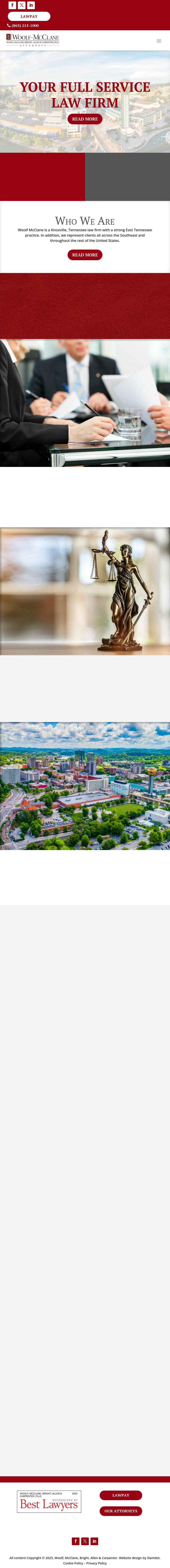 Woolf McClane Bright Allen and Carpenter PLLC - Knoxville TN Lawyers