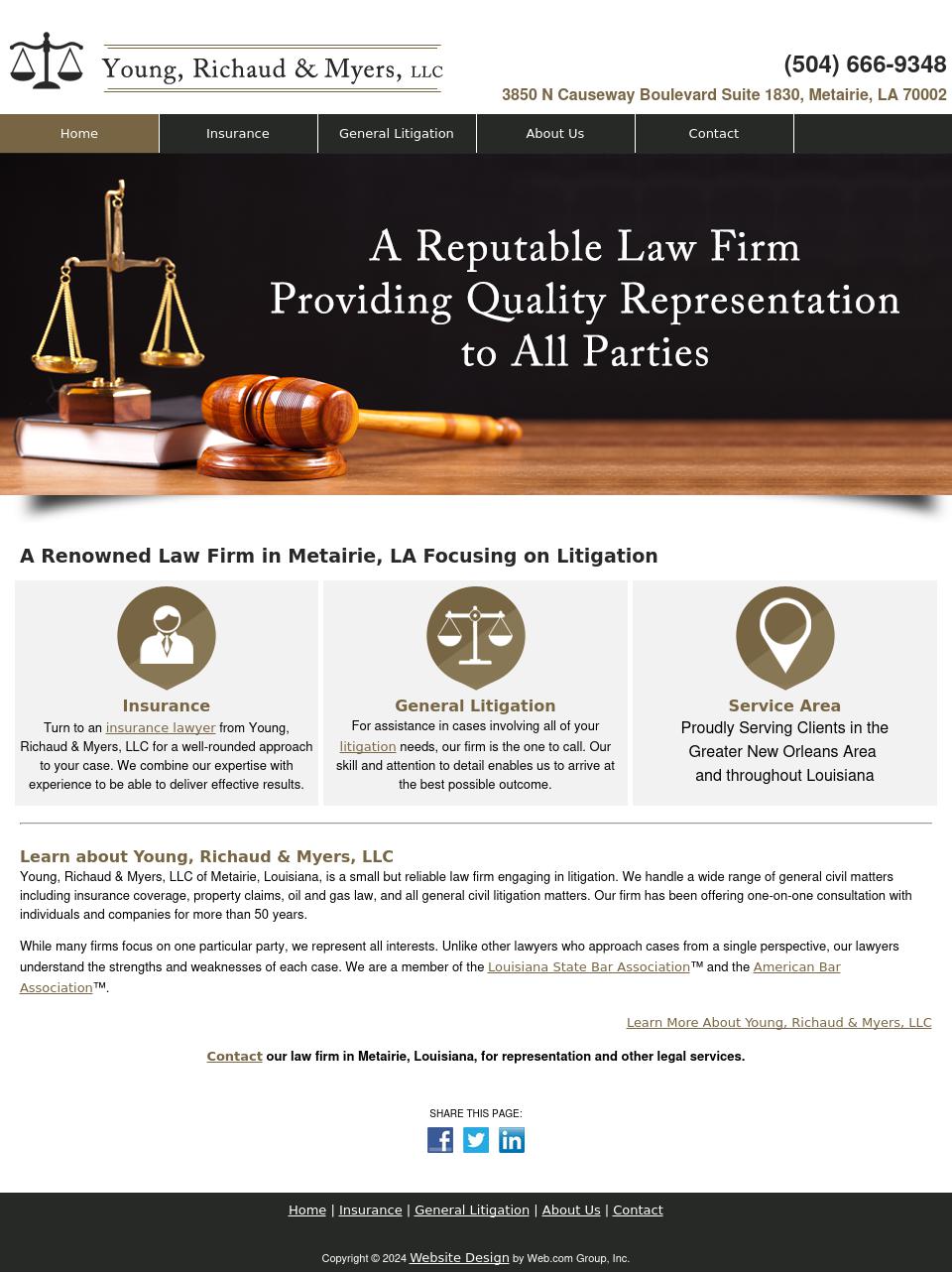 Young, Richaud & Myers, LLC - Metairie LA Lawyers