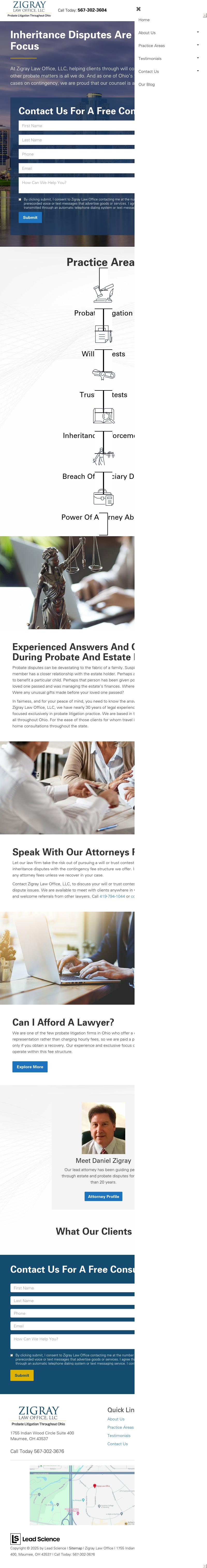 Zigray Law Office, LLC - Maumee OH Lawyers