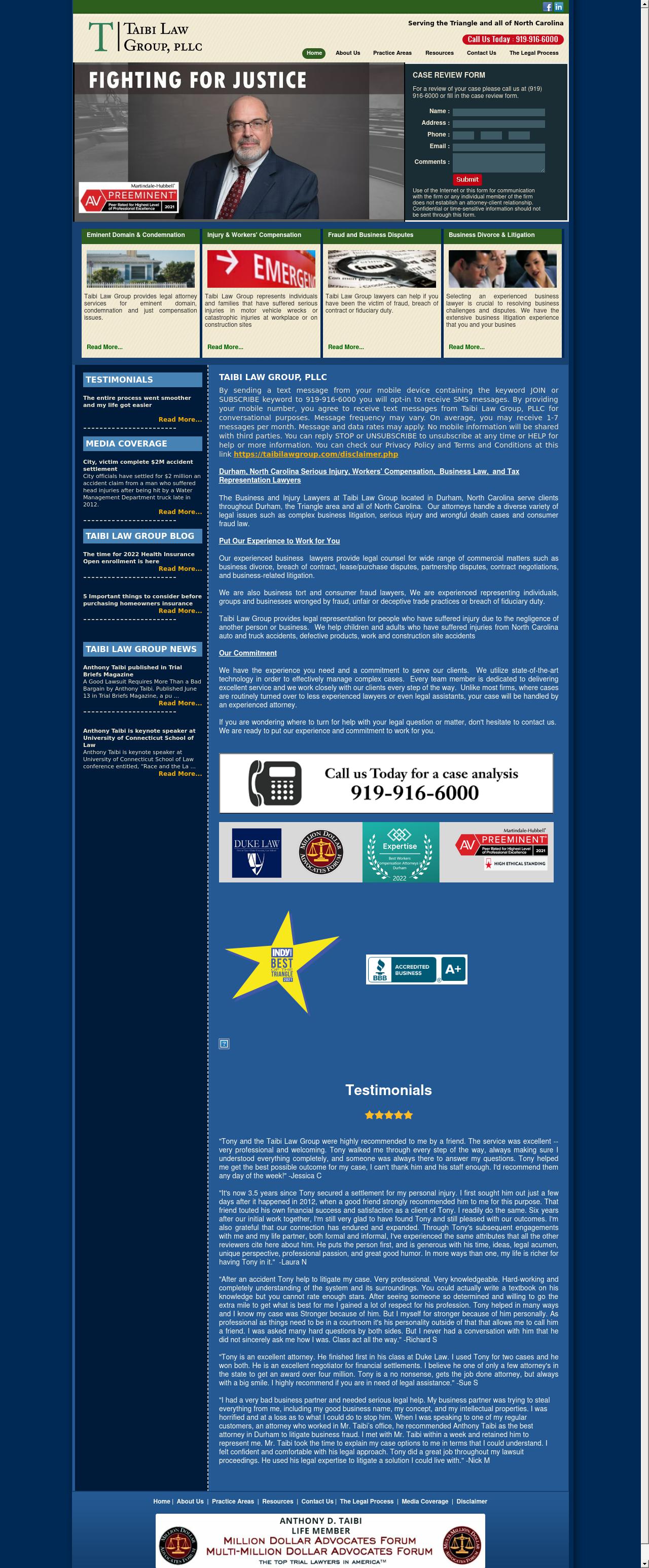 Taibi Law Group - Durham NC Lawyers