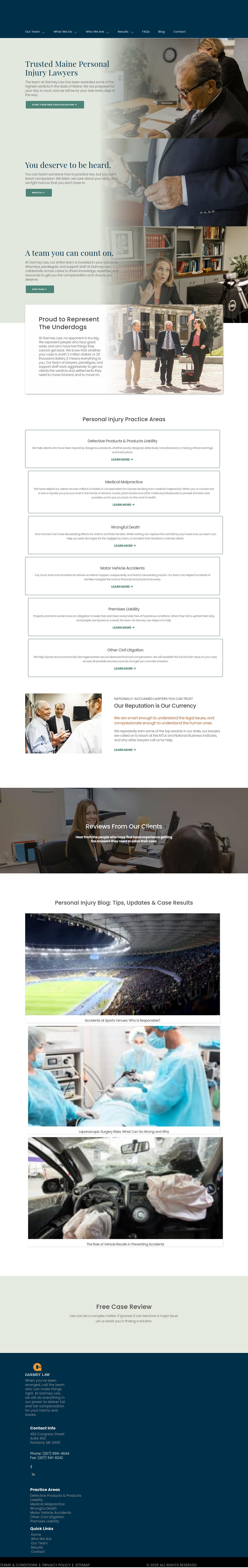 Terry Garmey & Assoc - Portland ME Lawyers