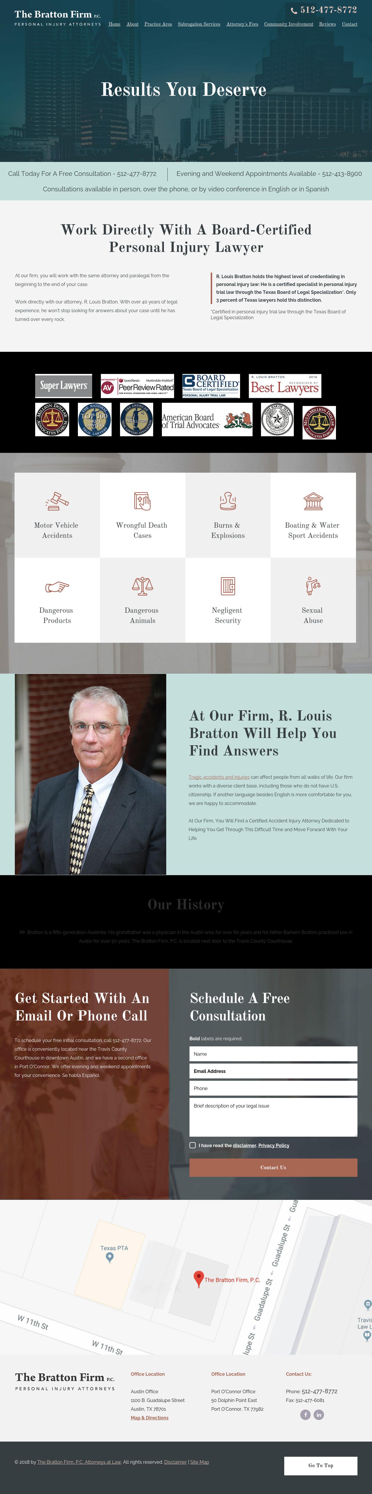 The Bratton Firm, P.C. - Austin TX Lawyers