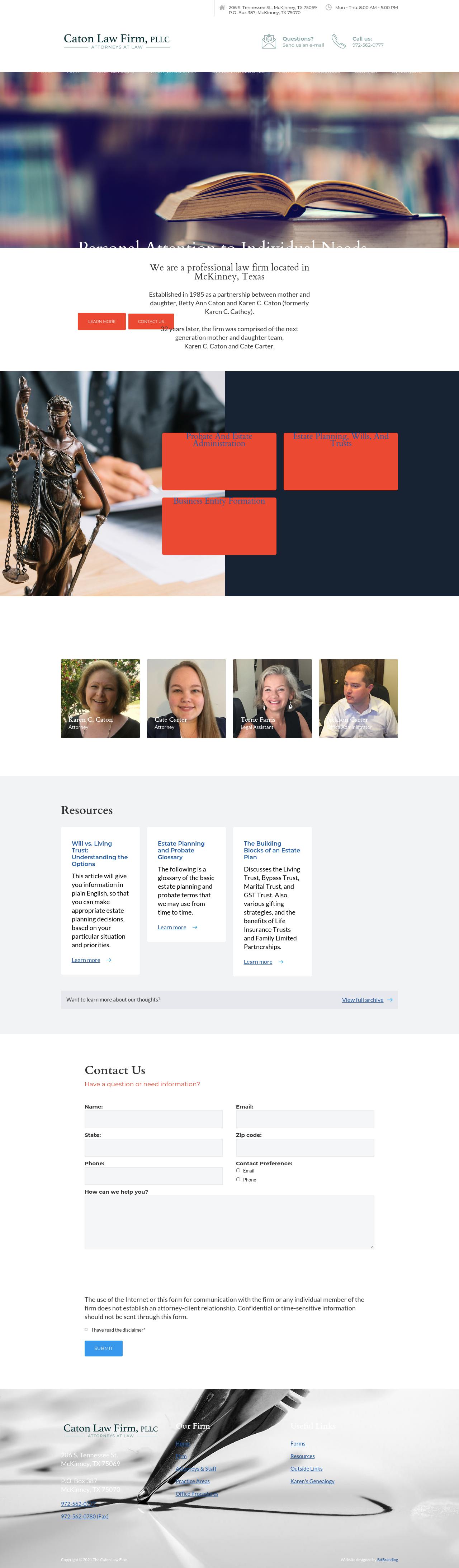 The Caton Law Firm PLLC - McKinney TX Lawyers