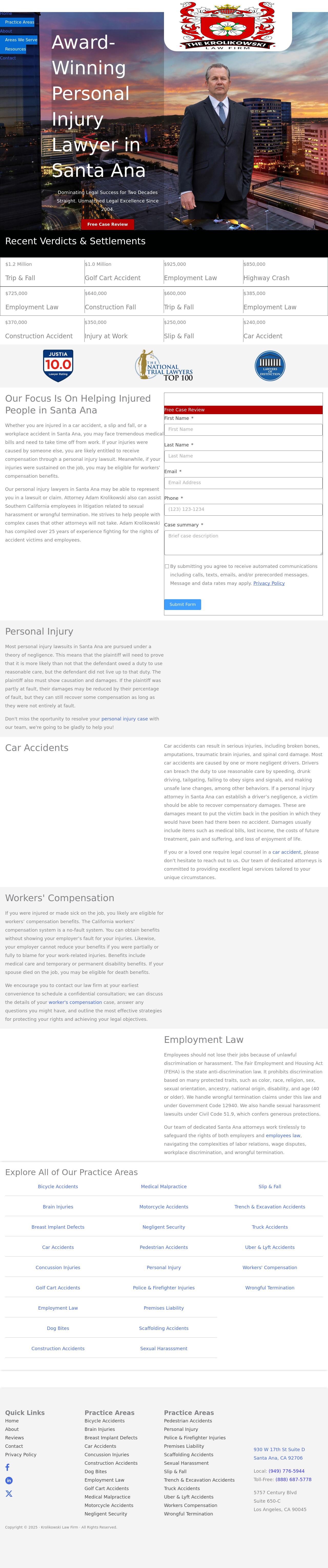 The Krolikowski Law Firm - Irvine CA Lawyers