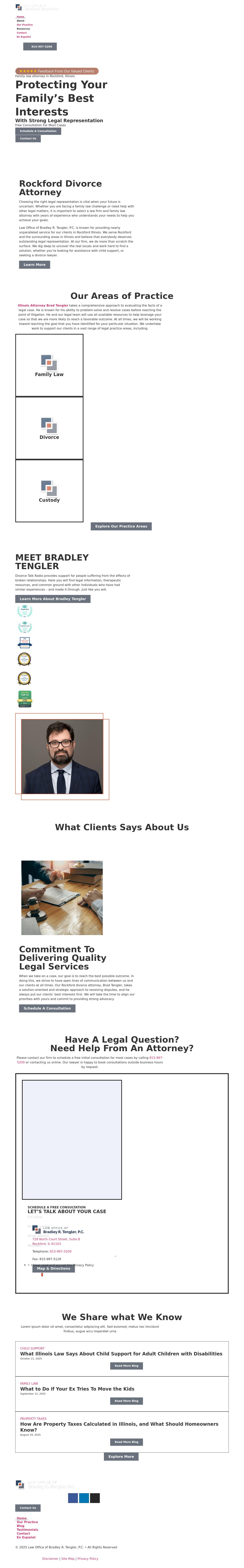 The Law Office of Bradley R. Tengler, Inc. - Rockford IL Lawyers