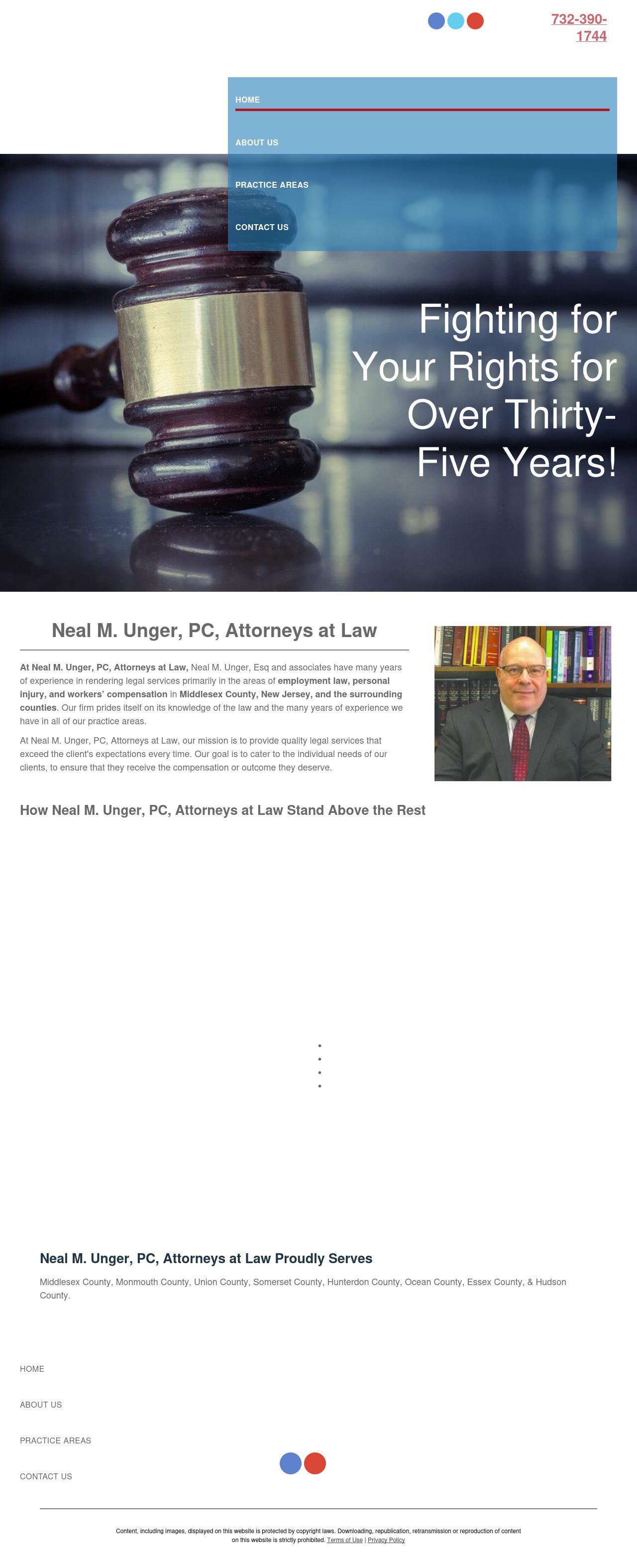 The Law Offices of Neal M Unger, P.C. - East Brunswick NJ Lawyers