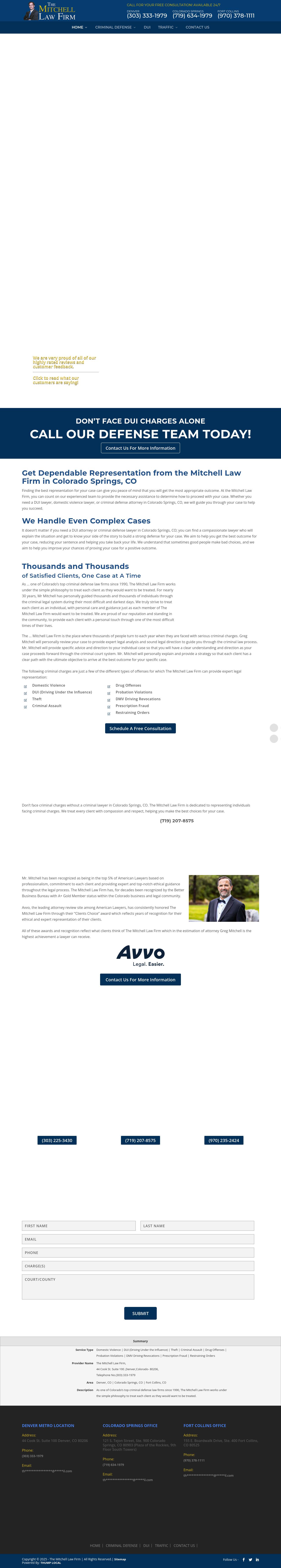 The Mitchell Law Firm - Fort Collins CO Lawyers