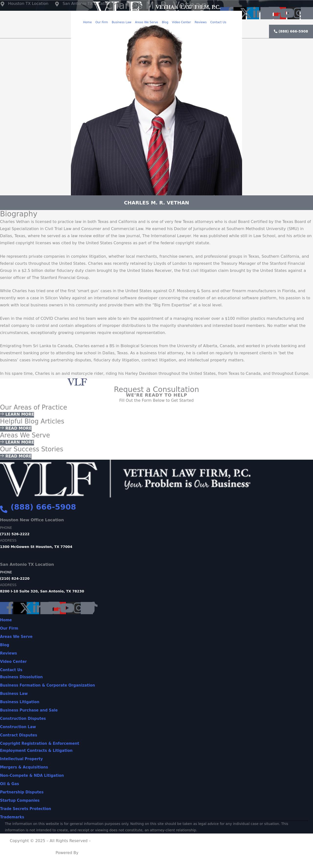 The Vethan Law Firm, P.C. - Houston TX Lawyers