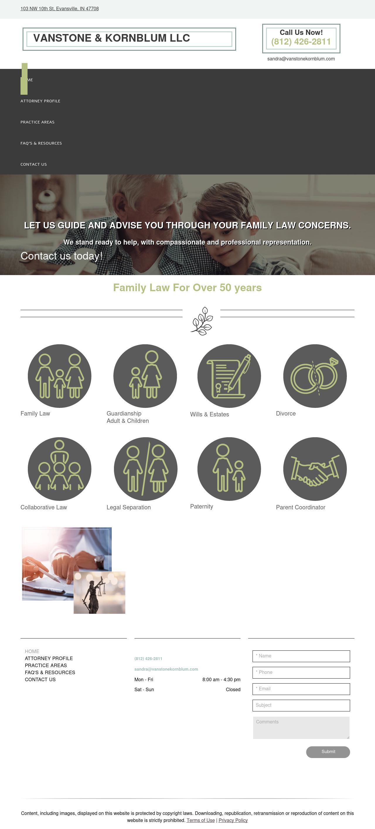 VanStone & Kornblum LLC - Evansville IN Lawyers