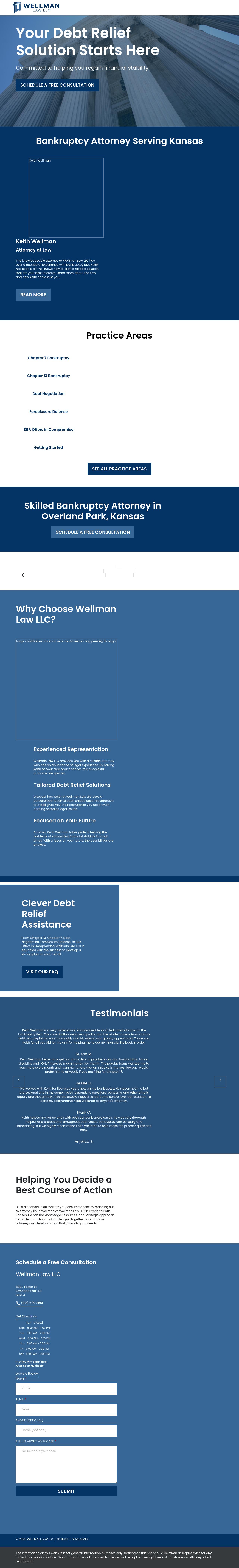 Wellman Law LLC - Overland Park KS Lawyers