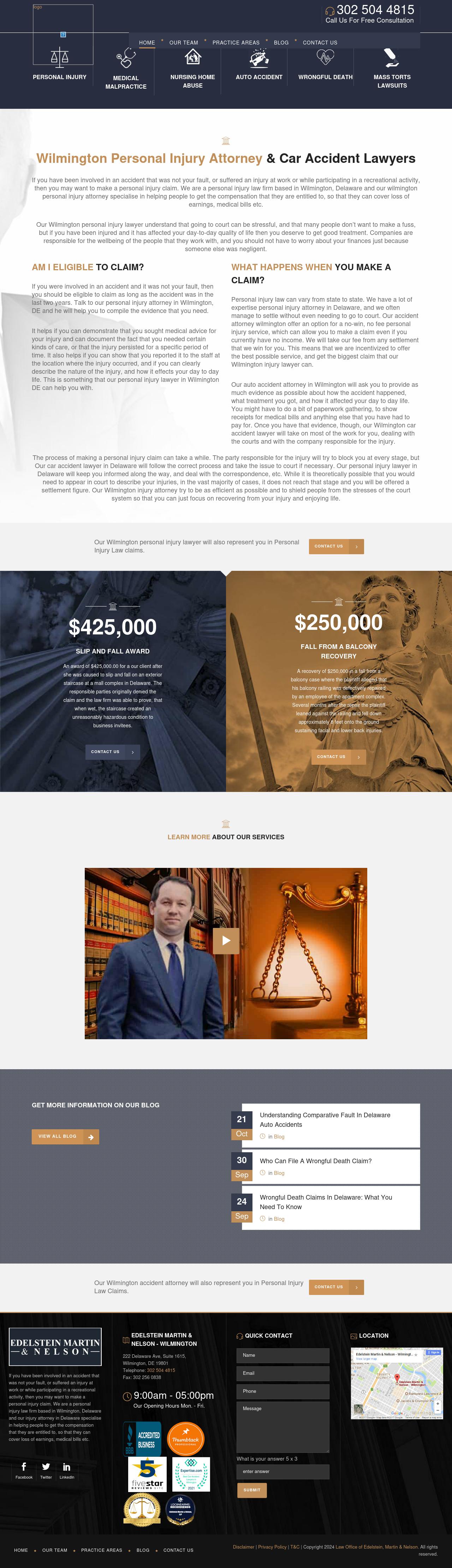 Edelstein Martin and Nelson Wilmington - Wilmington DE Lawyers