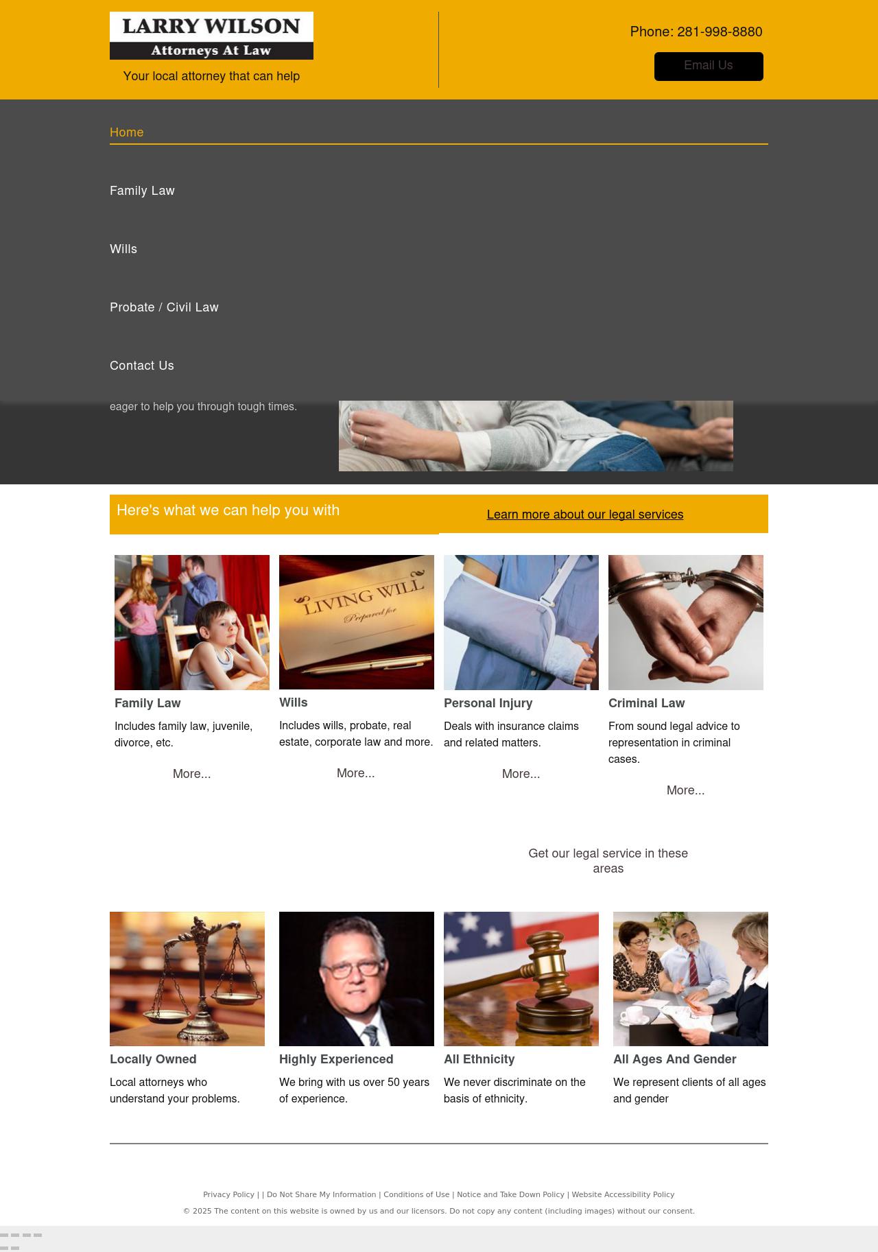 Wilson Larry Attorney At Law - Pasadena TX Lawyers