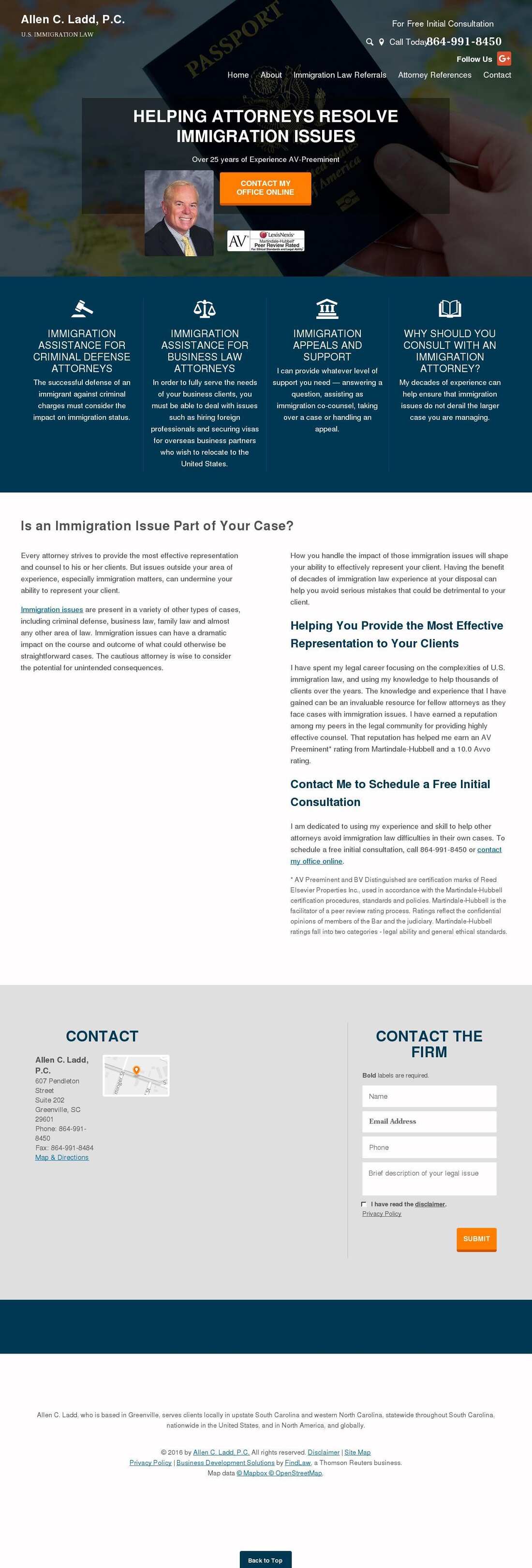 Allen C. Ladd, P.C. - Greenville SC Lawyers