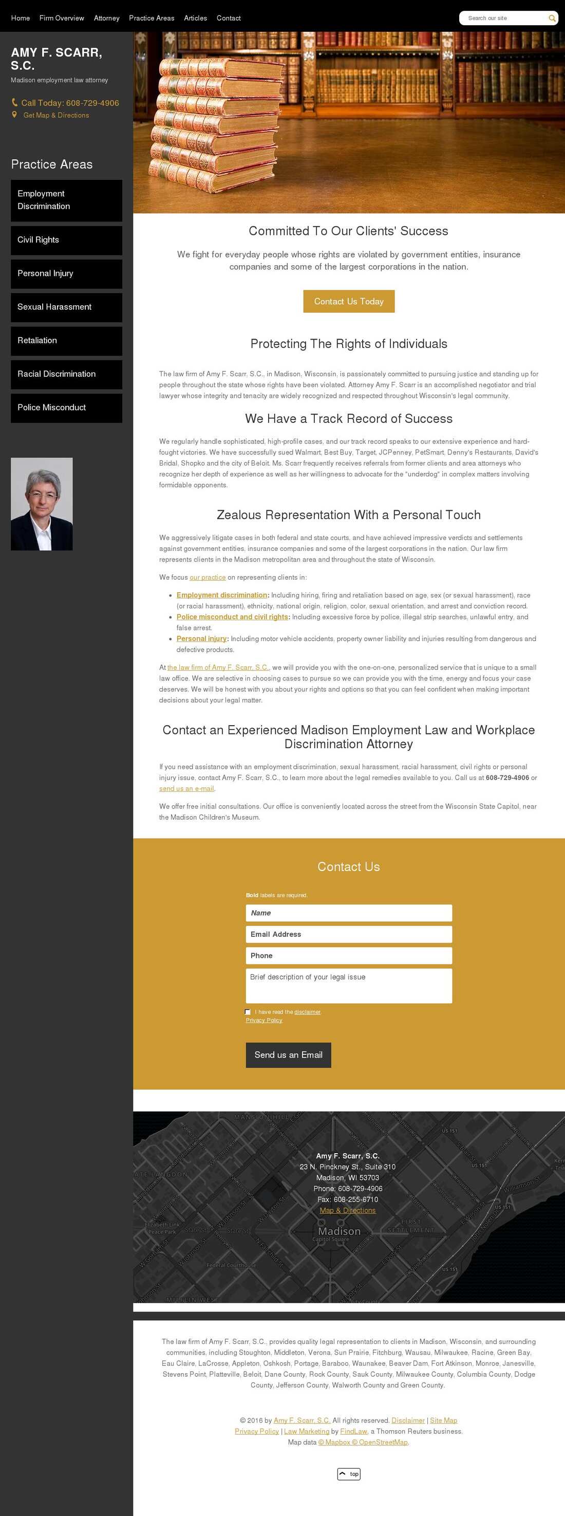 Amy F. Scarr, S.C. - Madison WI Lawyers