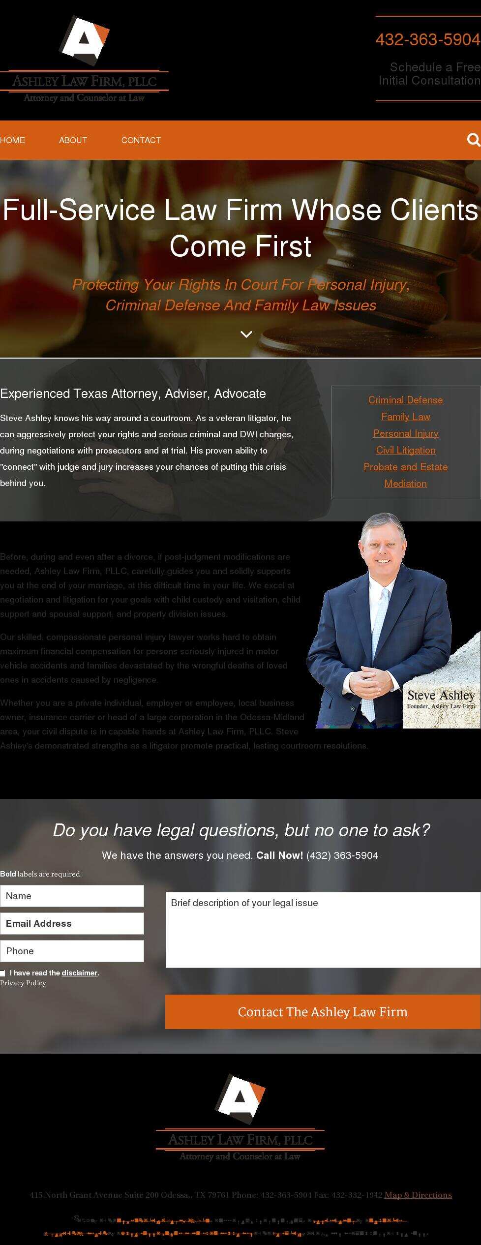 Ashley Law Firm, PLLC - Odessa TX Lawyers