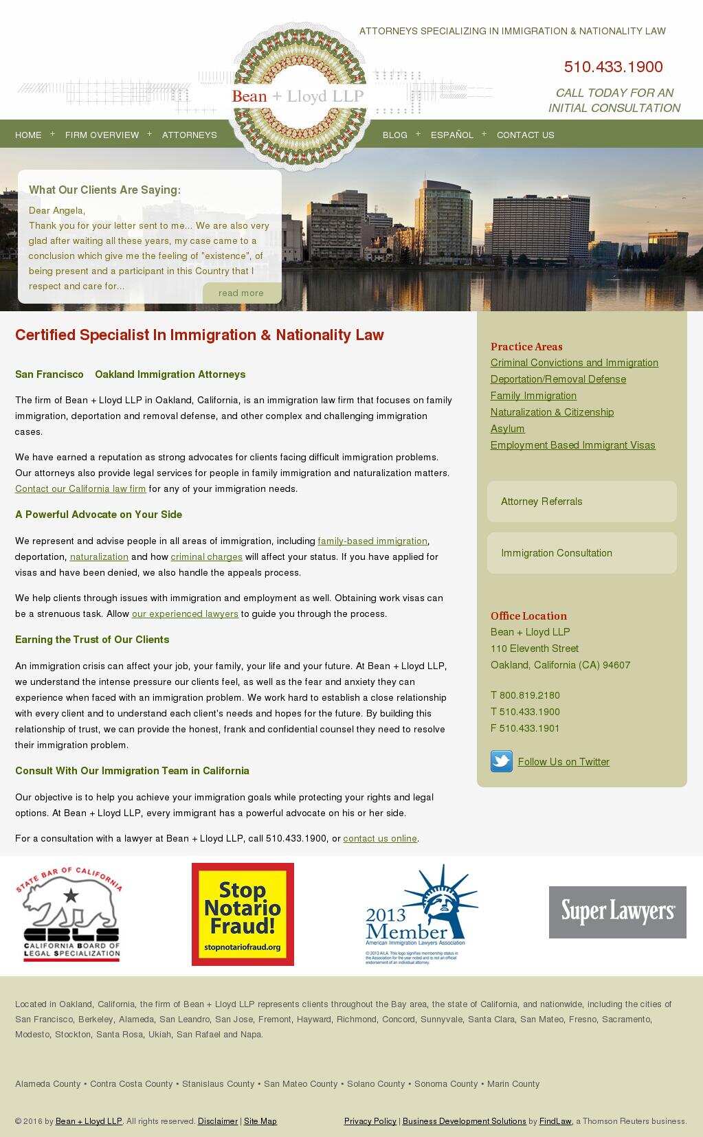 Bean + Lloyd LLP - Oakland CA Lawyers