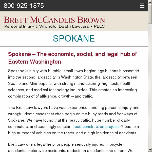 Brett Murphy - Washington's Injury Lawyers - Spokane WA Lawyers