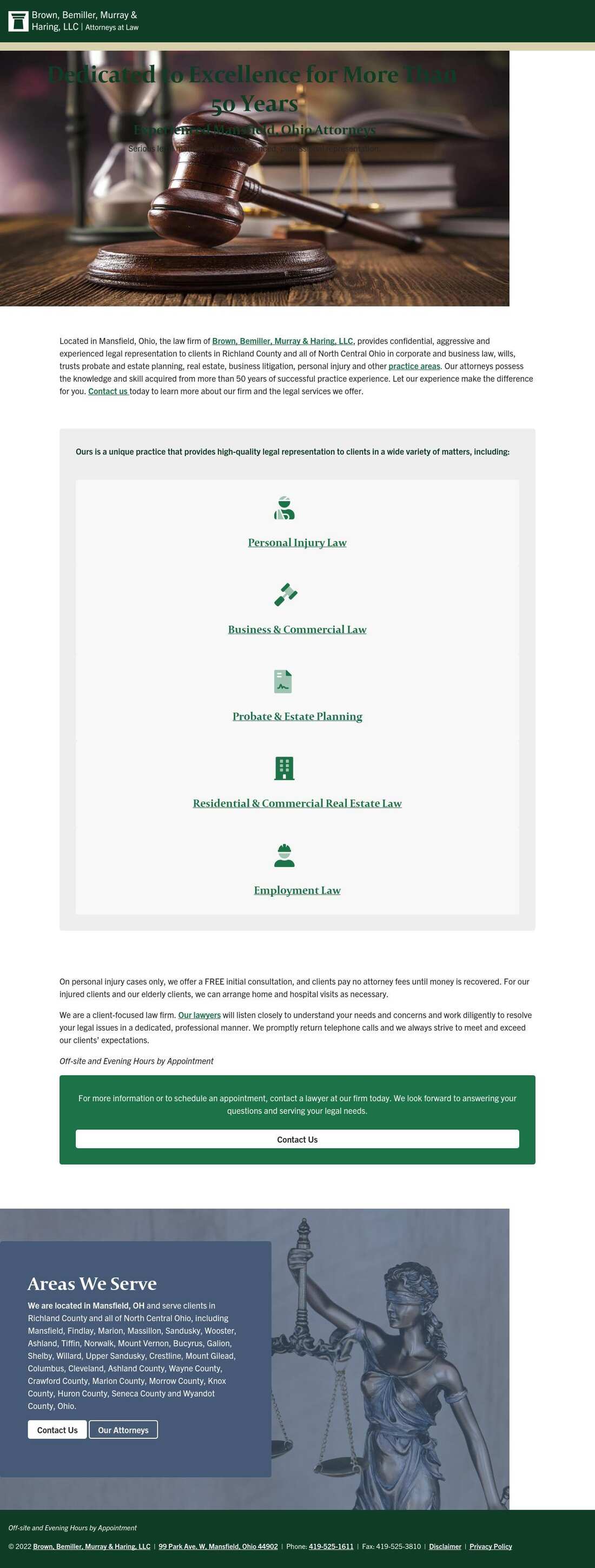 Brown, Bemiller, Murray & Haring, LLC - Mansfield OH Lawyers