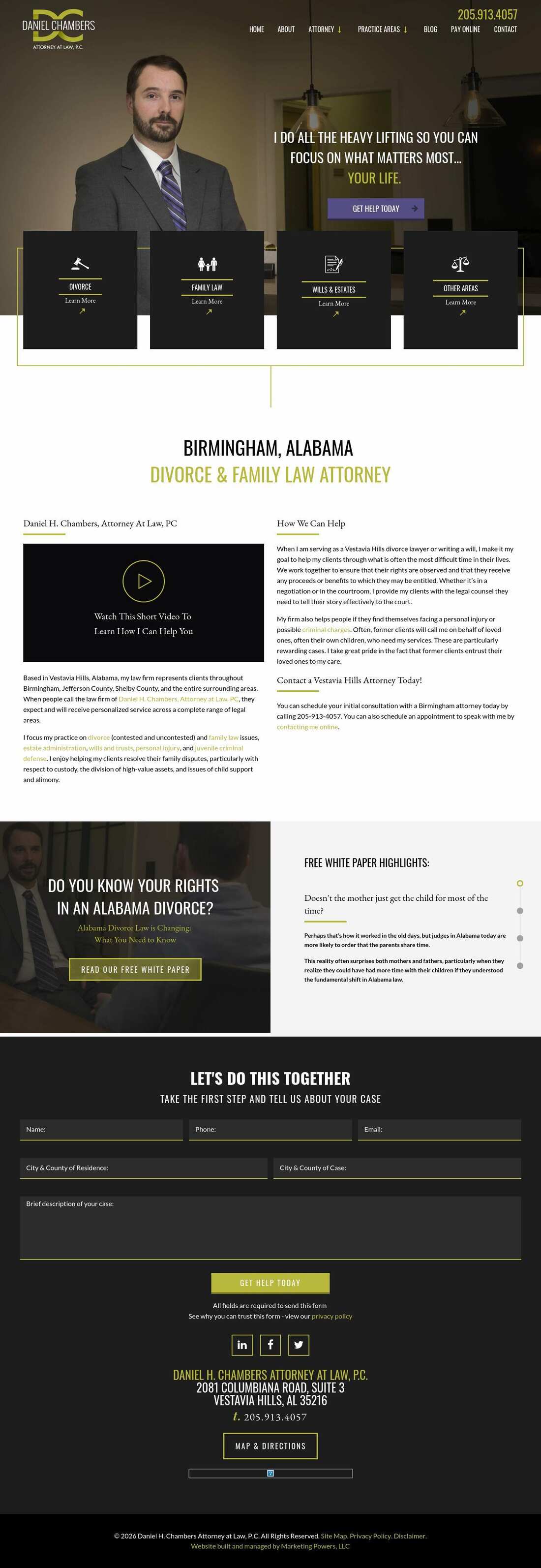 Daniel H. Chambers Attorney at Law, P.C. - Birmingham AL Lawyers