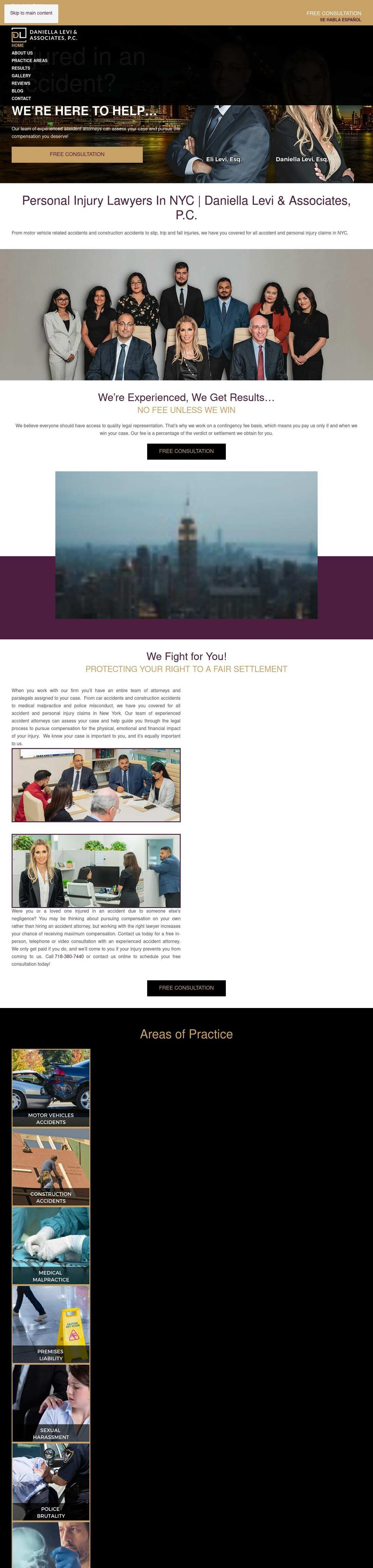 Daniella Levi & Associates, P.C. - Bronx NY Lawyers