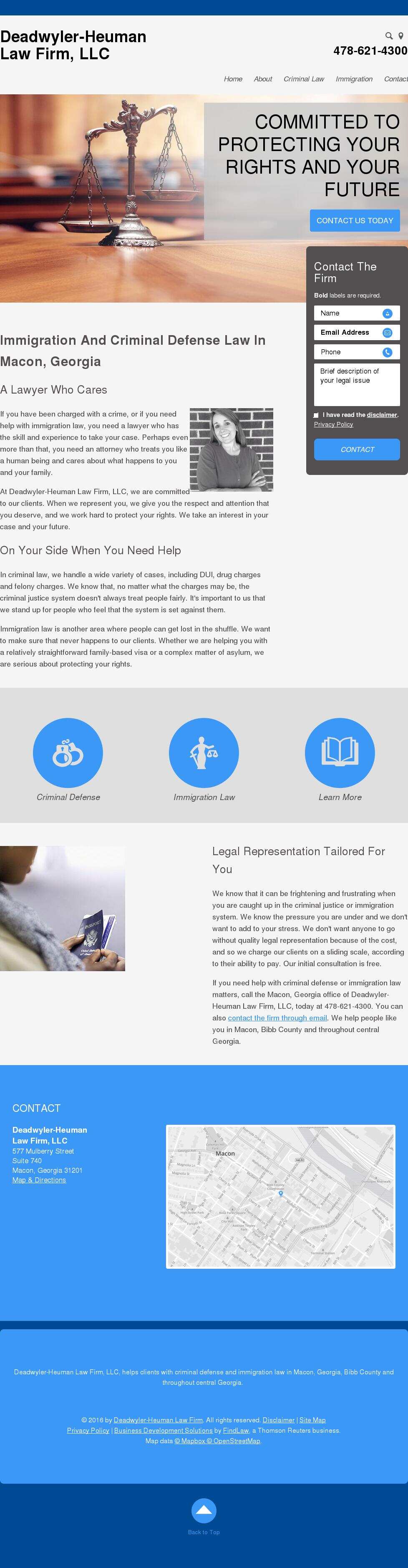 Deadwyler-Heuman Law Firm, LLC - Macon GA Lawyers