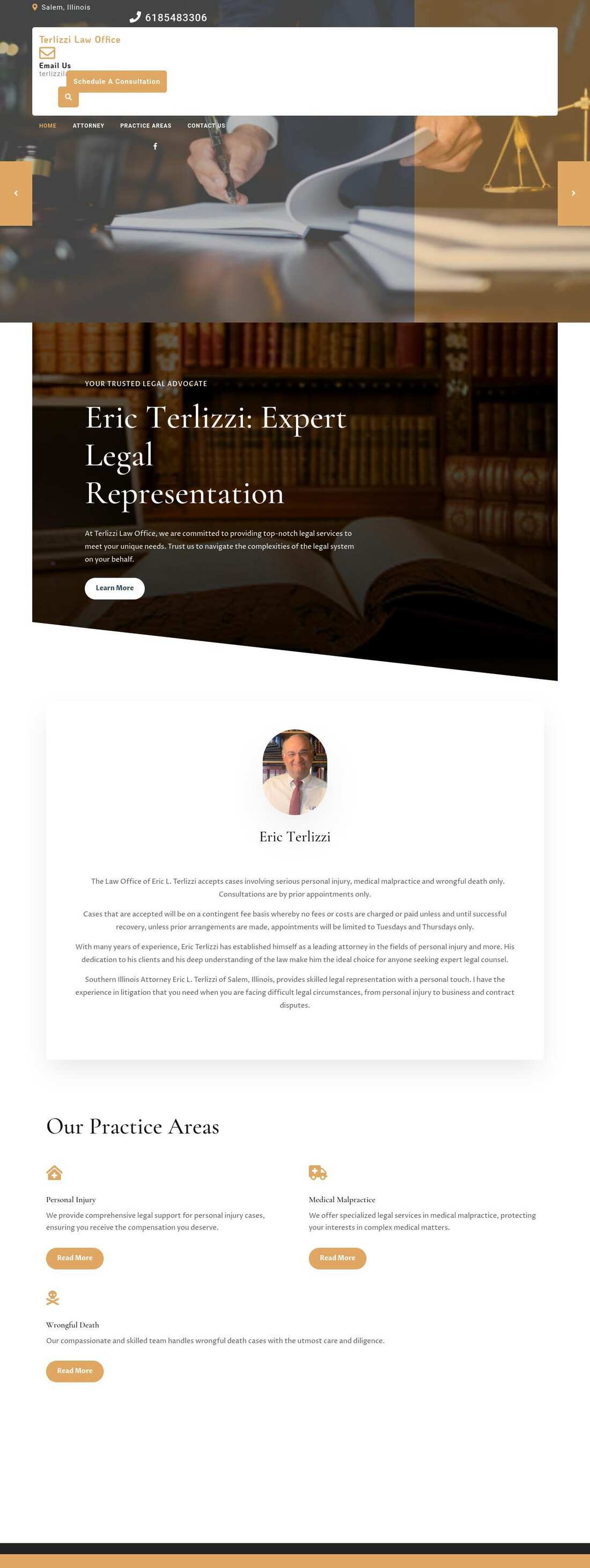 Eric L. Terlizzi, Attorney at Law - Salem IL Lawyers