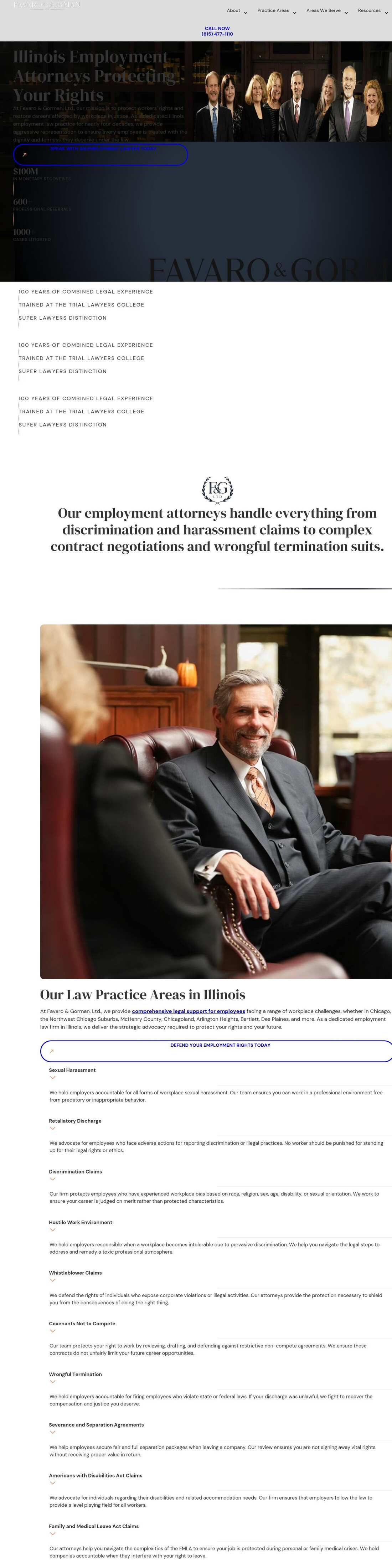 Favaro & Gorman, Ltd. - Lakewood IL Lawyers