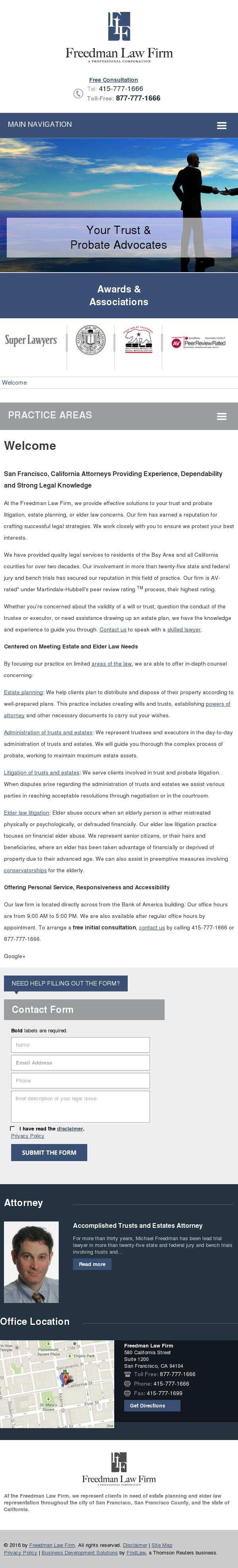 Freedman Law Firm - San Francisco CA Lawyers