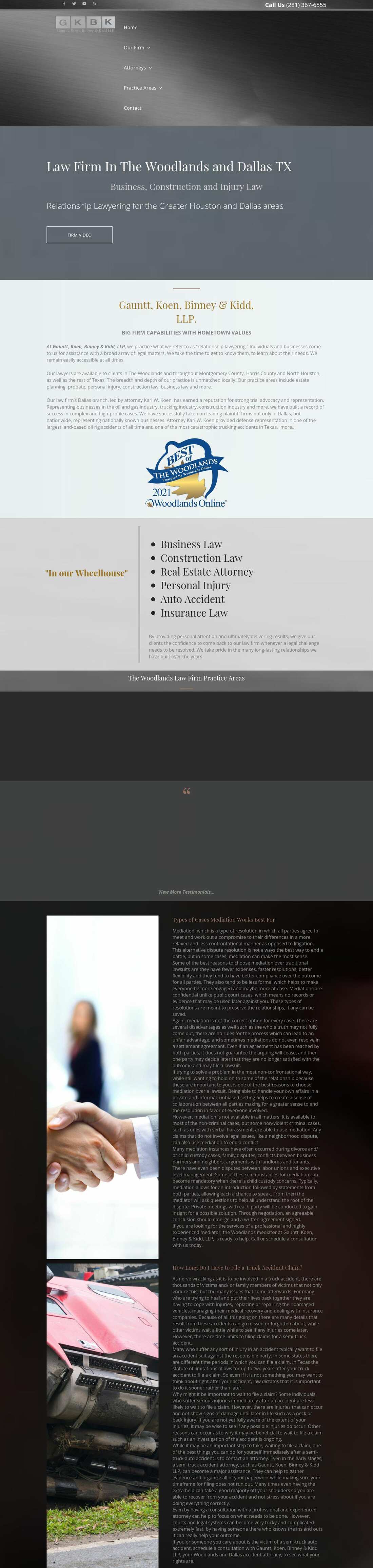 Gauntt, Earl, Binney & Koen, LLP - Dallas TX Lawyers