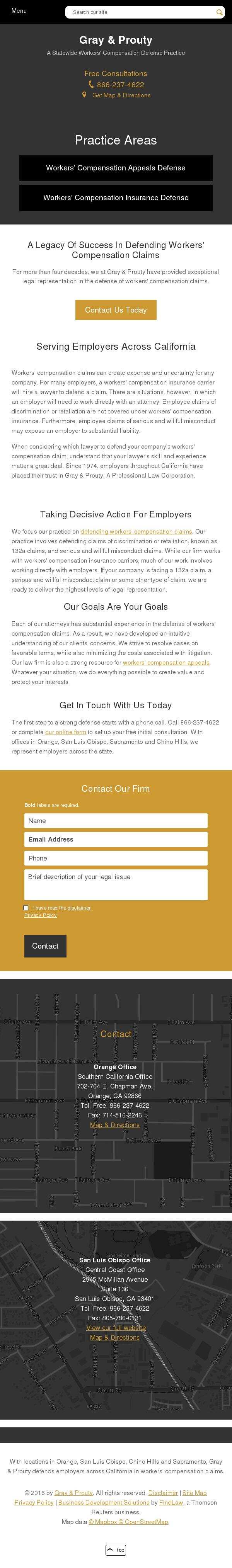 Gray & Prouty - Sacramento CA Lawyers