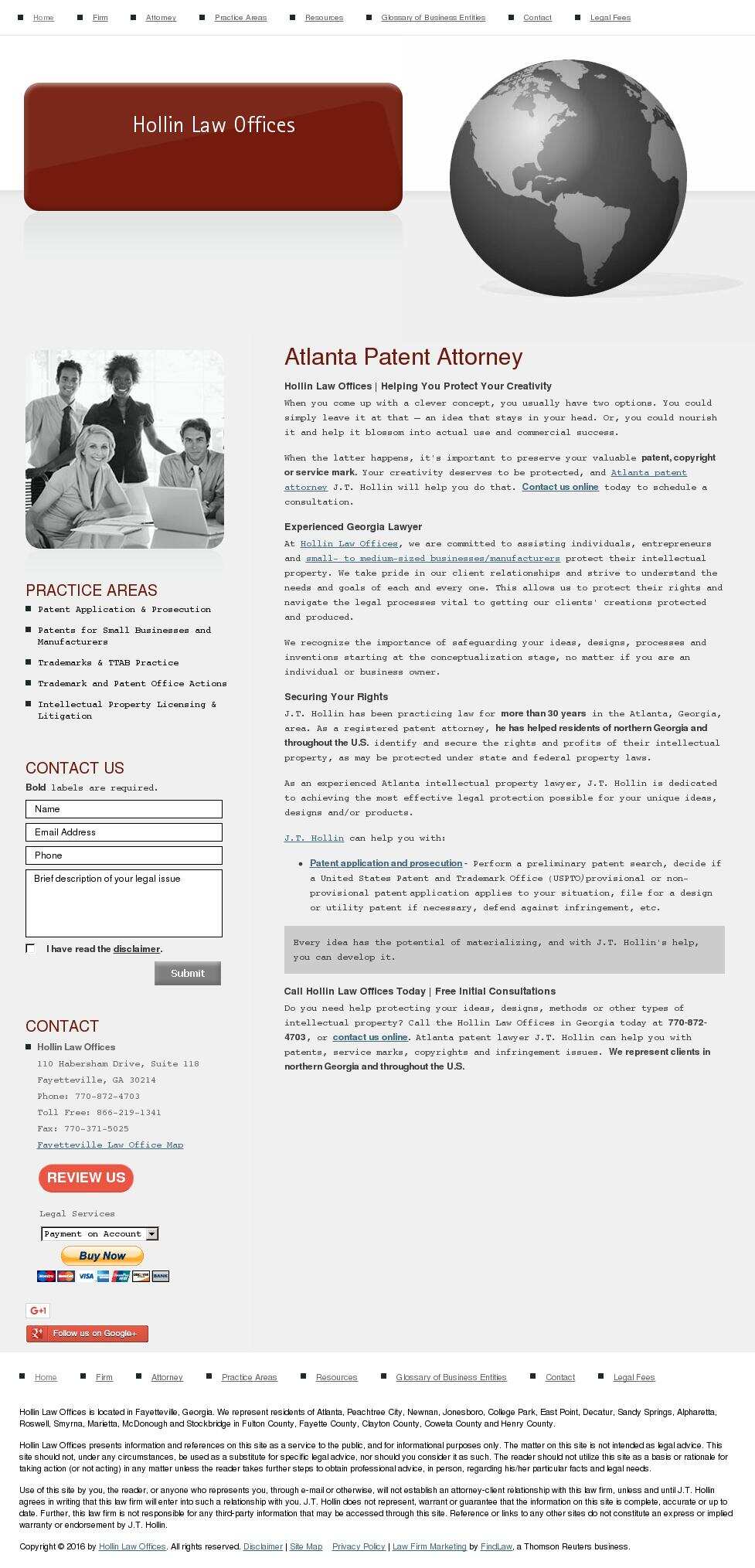 Hollin Law Offices - Fayetteville GA Lawyers