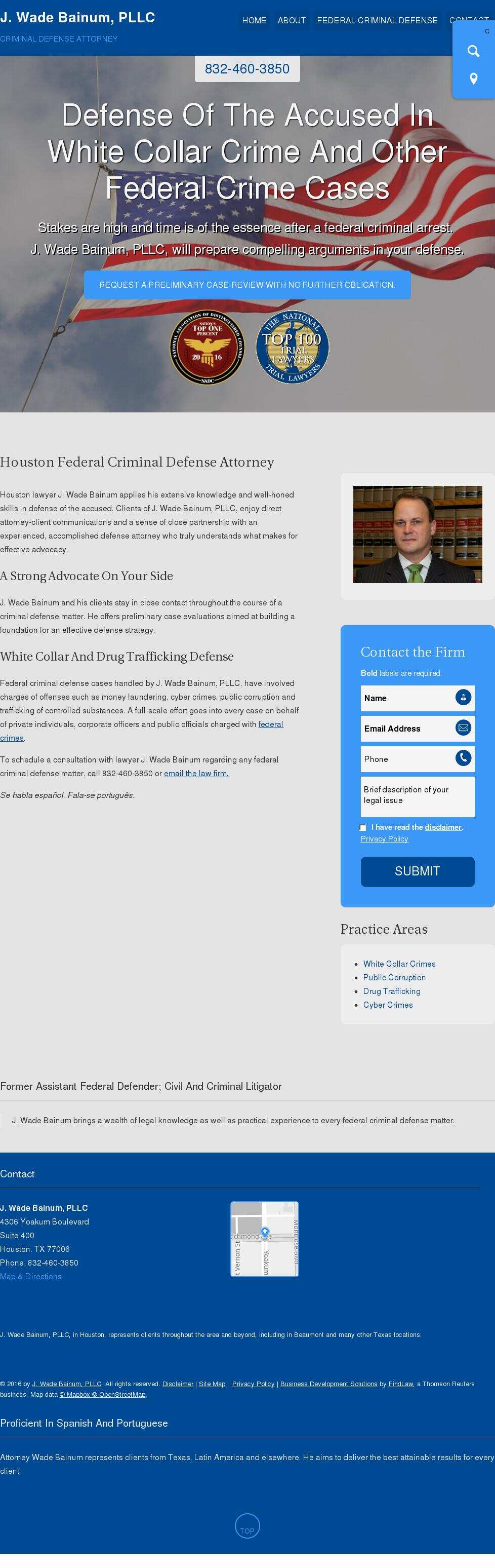 J. Wade Bainum, PLLC - Houston TX Lawyers
