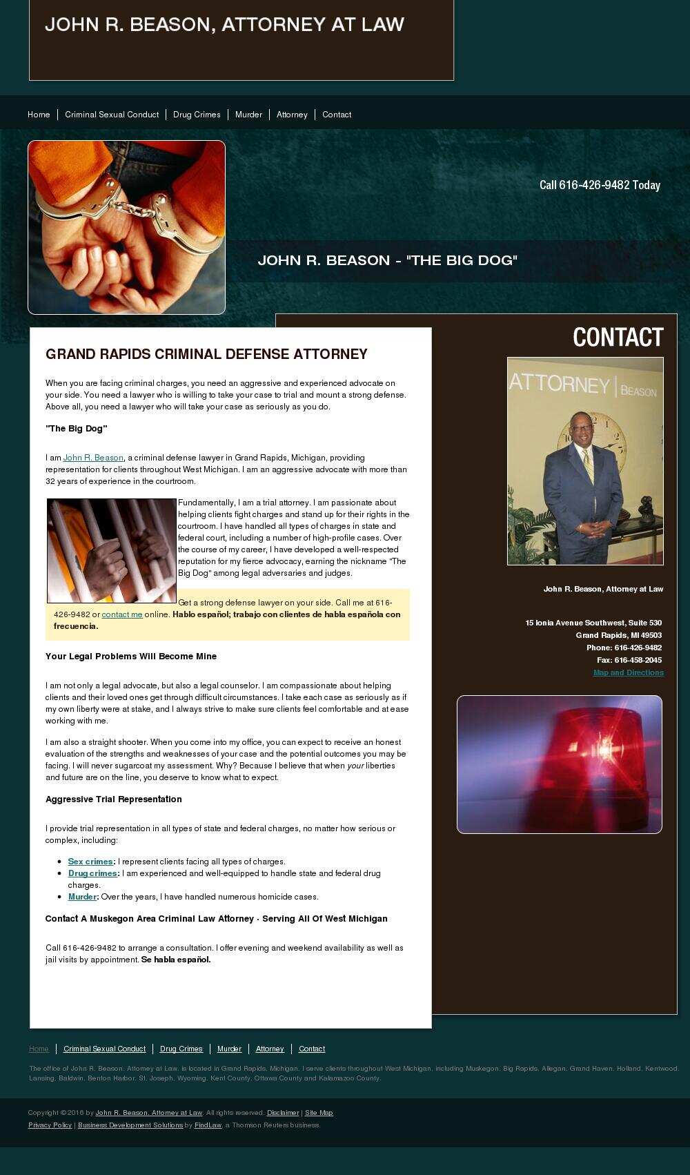 John R. Beason, Attorney at Law - Grand Rapids MI Lawyers