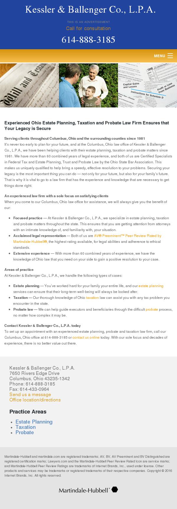 Kessler & Ballenger Co., L.P.A. - Columbus OH Lawyers