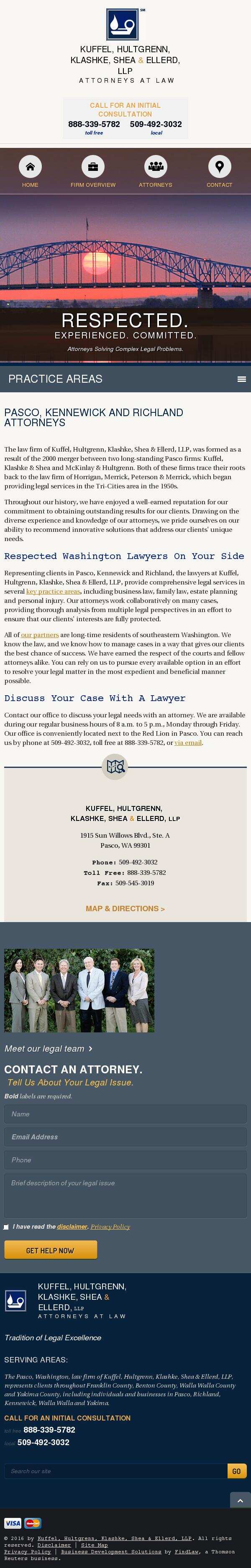 Kuffel, Hultgrenn, Klashke, Shea & Ellerd, LLP - Pasco WA Lawyers
