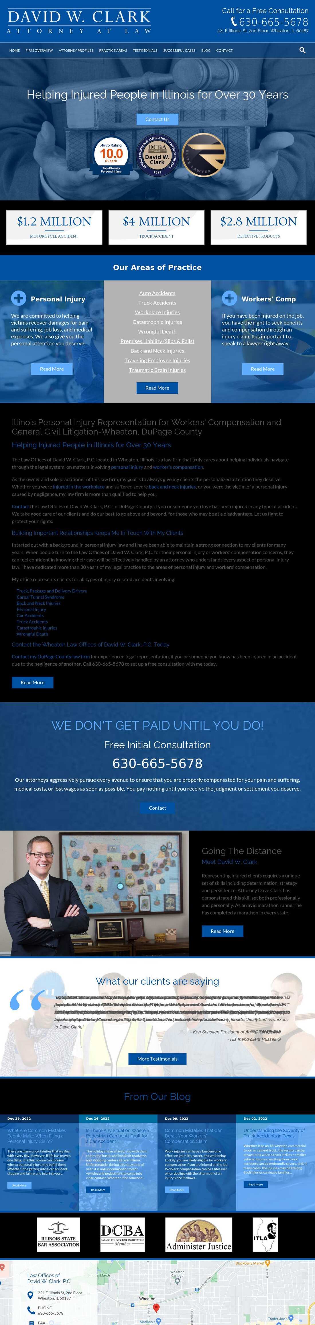 Law Office of David W. Clark P.C. - Wheaton IL Lawyers
