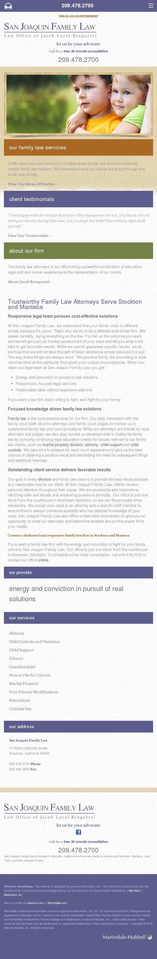 Law Office Of Jacob Loyal Benguerel - Stockton CA Lawyers