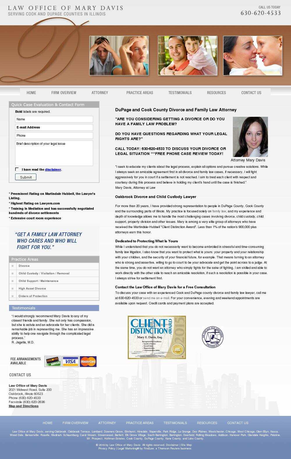 Law Office of Mary Davis - Oakbrook IL Lawyers