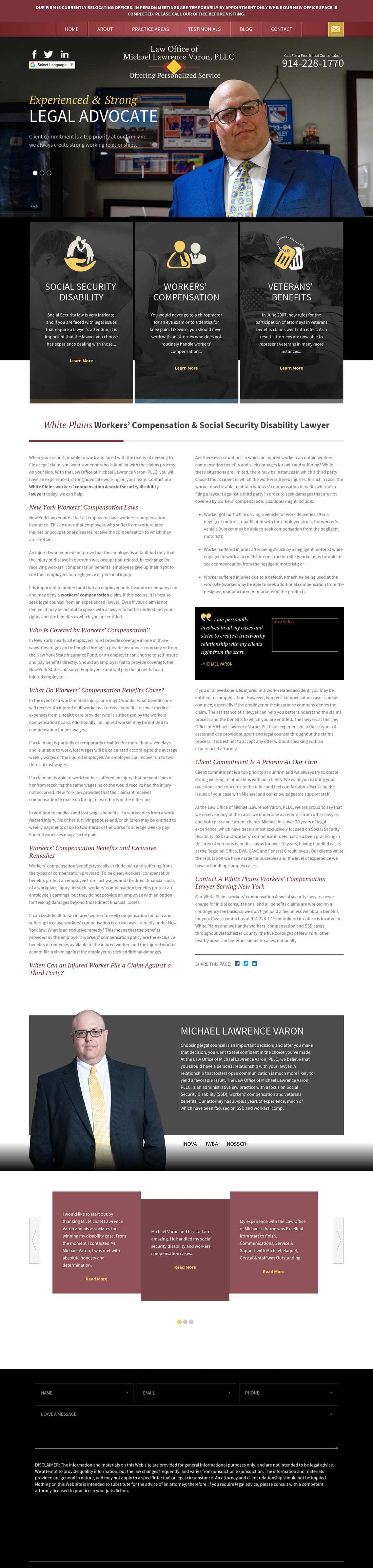 Law Office of Michael Lawrence Varon, PLLC - White Plains NY Lawyers