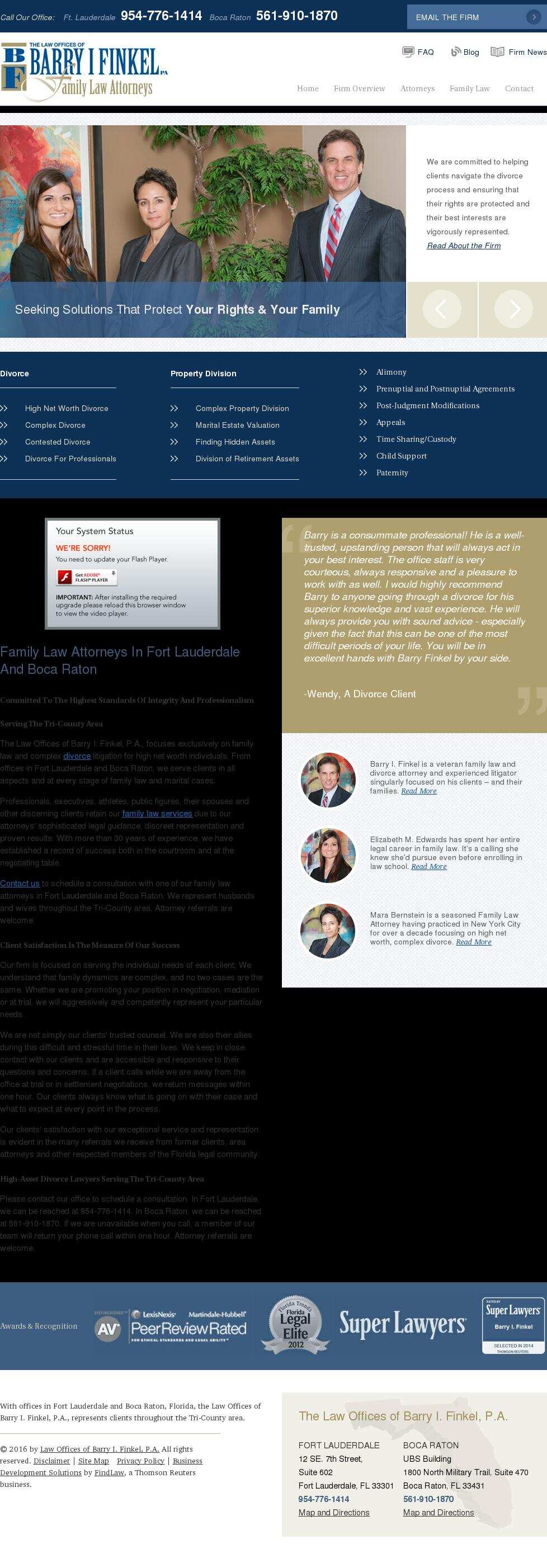 Law Offices of Barry I. Finkel, P.A. - Fort Lauderdale FL Lawyers