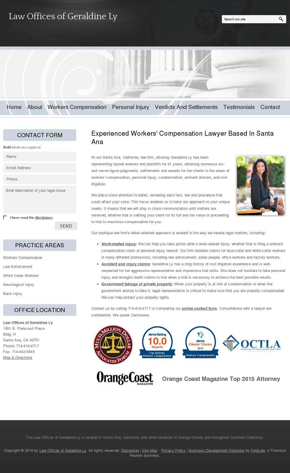 Law Offices of Geraldine Ly - Santa Ana CA Lawyers